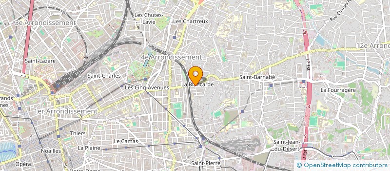localisation de l'entreprise MADAME FANNY BRU à MARSEILLE