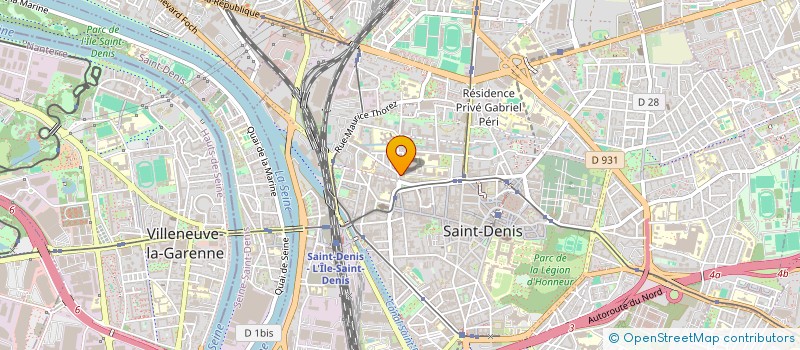 localisation de l'entreprise MADAME FANNY BRUANT à SAINT-DENIS