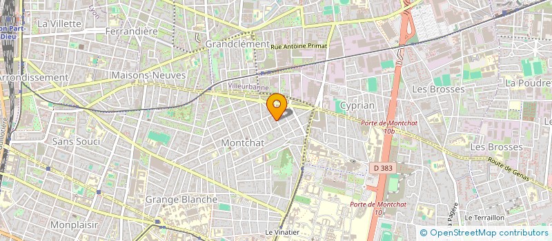 localisation de l'entreprise MADAME FANNY BRUCKERT  LYON