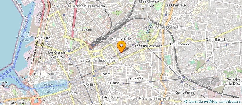 localisation de l'entreprise MADAME FANNY BUISSON à MARSEILLE
