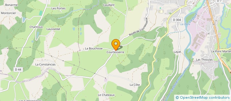 localisation de l'entreprise MADAME FANNY BUISSON  LOUDES