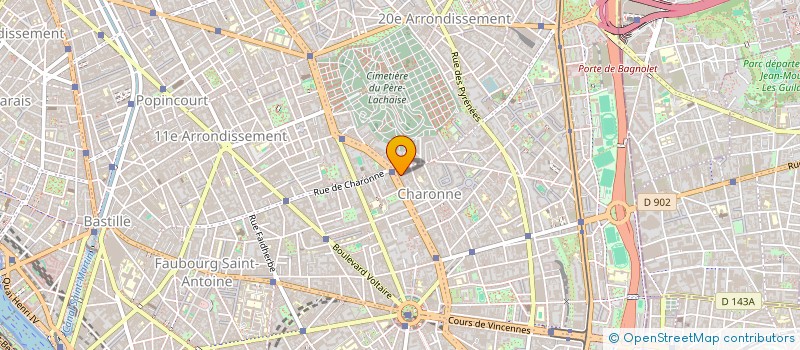 localisation de l'entreprise MADAME FANNY BUISSON  PARIS