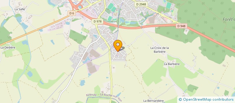 localisation de l'entreprise MADAME FANNY BULTEAU  AIZENAY