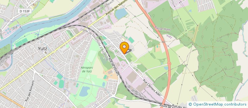 localisation de l'entreprise MADAME FANNY BURATTI  ELZANGE