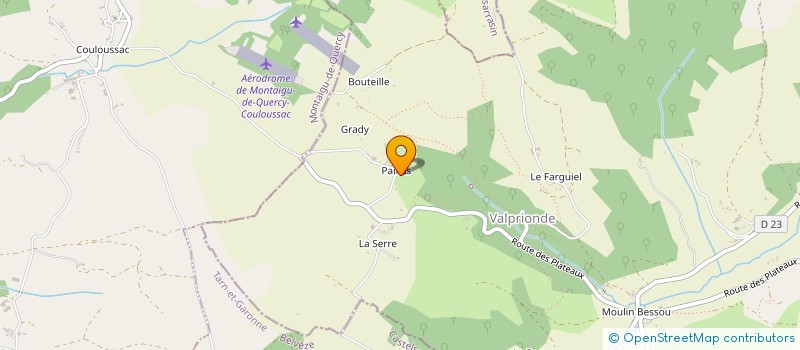 localisation de l'entreprise MADAME FANNY BUSSON  MONTCUQ-EN-QUERCY-BLANC