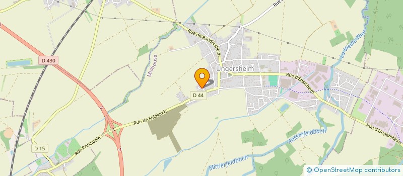 localisation de l'entreprise MADAME FANNY CABANELLAS  RIEDISHEIM