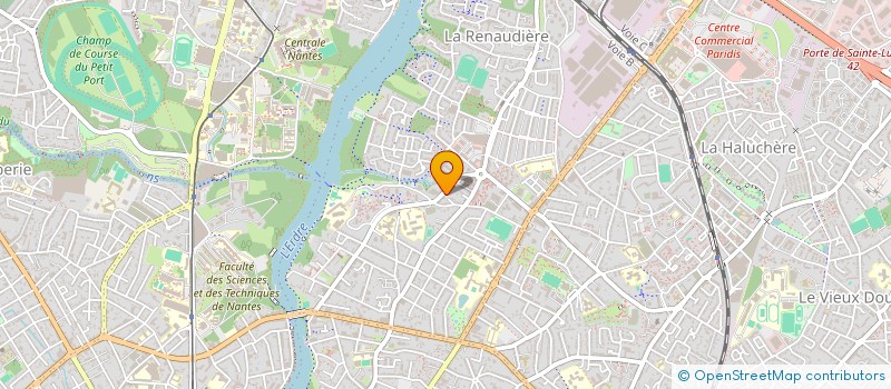 localisation de l'entreprise MADAME FANNY CAILLARD  NANTES