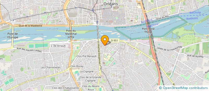 localisation de l'entreprise MADAME FANNY CAILLOT à ORLEANS