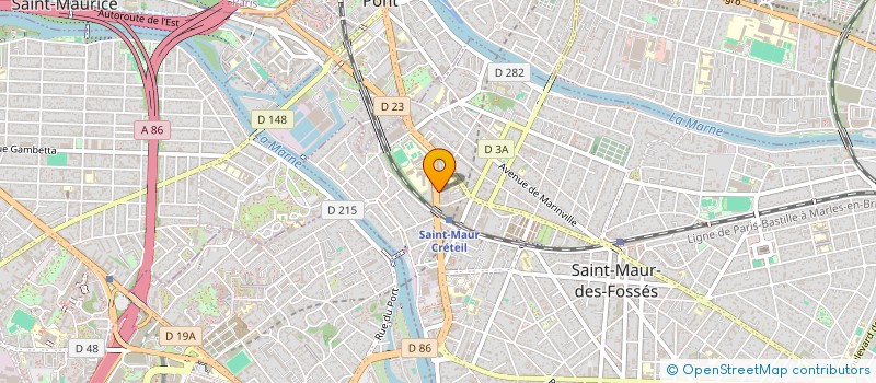 localisation de l'entreprise MADAME FANNY CALIN  SAINT-MALO