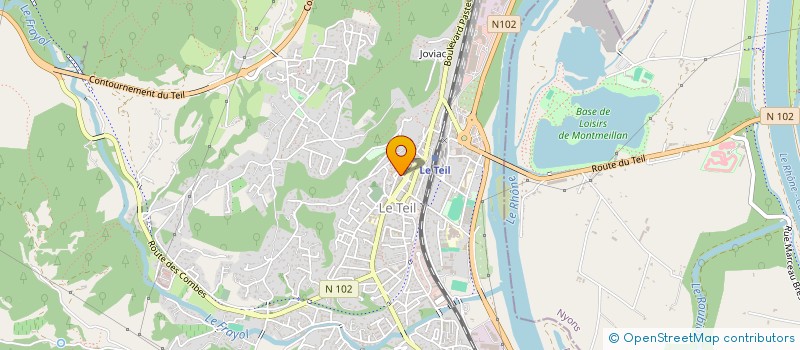 localisation de l'entreprise MADAME FANNY CAMBIER  LE TEIL