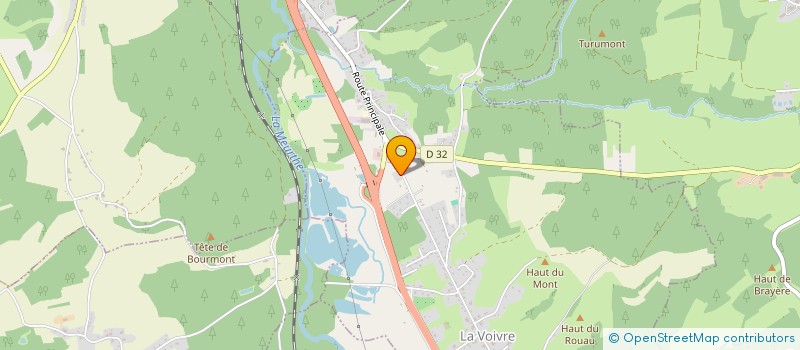 localisation de l'entreprise MADAME FANNY CAMPAGNOLA  LA VOIVRE