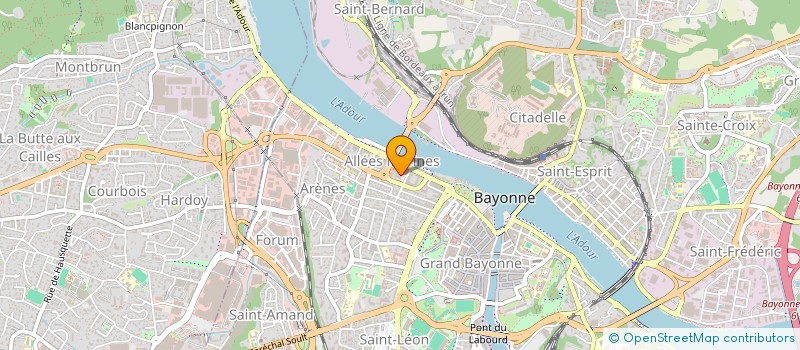 localisation de l'entreprise MADAME FANNY CAMPOURCY à BAYONNE