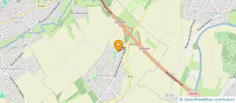 localisation de l'entreprise MADAME FANNY CAQUELARD  ETERVILLE