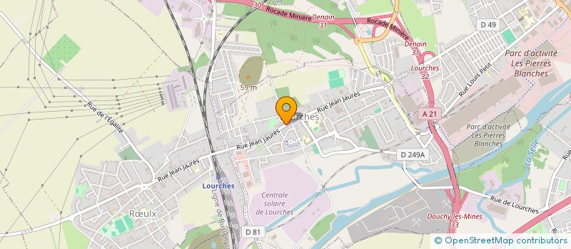 localisation de l'entreprise MADAME FANNY CARLIER  HORDAIN