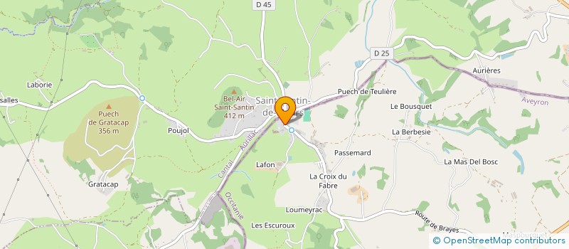 localisation de l'entreprise MADAME FANNY CARRIERE  SAINT-SANTIN