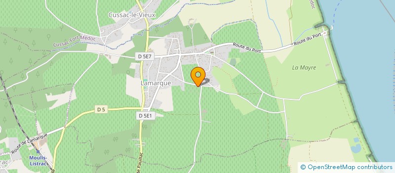 localisation de l'entreprise MADAME FANNY CATTELAIN  LAMARQUE