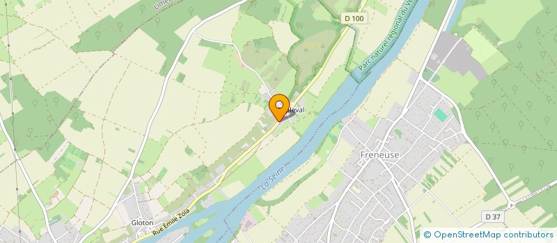 localisation de l'entreprise MADAME FANNY CAUET  BENNECOURT