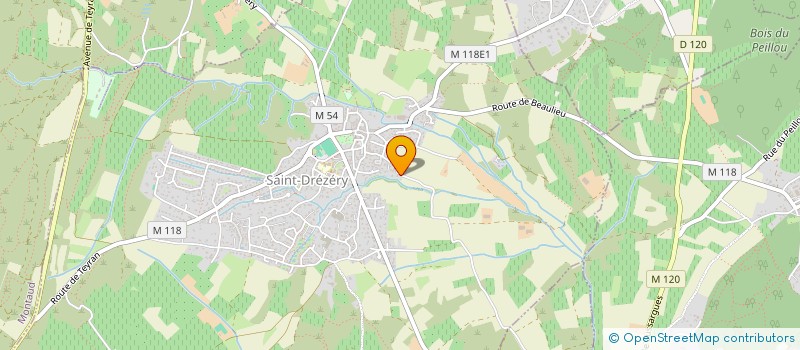 localisation de l'entreprise MADAME FANNY CHABOT  SAINT-DREZERY