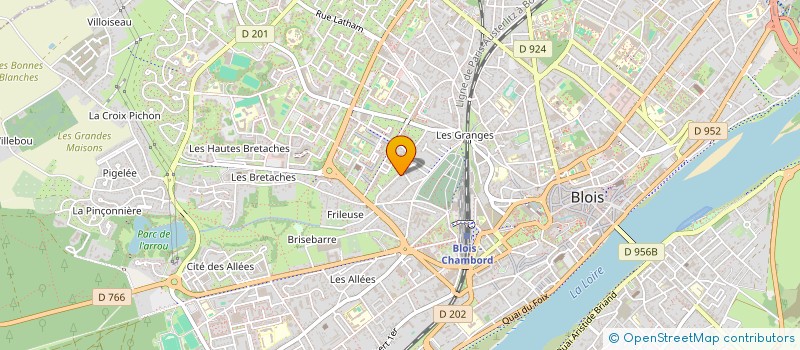 localisation de l'entreprise MADAME FANNY CHARBONNIER  BLOIS