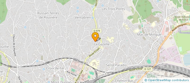 localisation de l'entreprise MADAME FANNY CHASSANG  NIMES