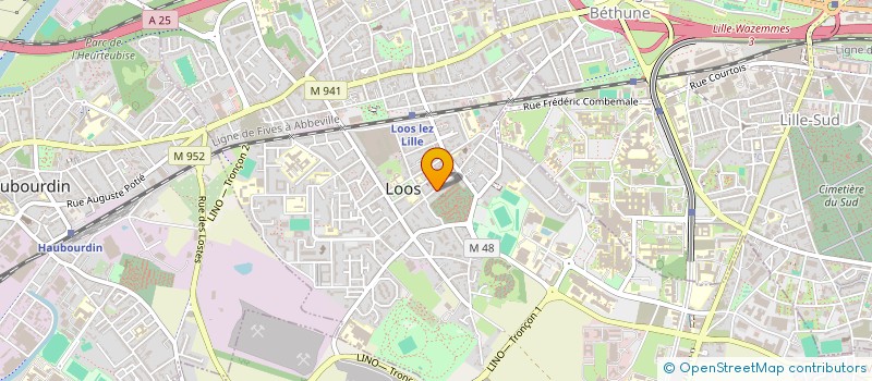 localisation de l'entreprise MADAME FANNY CHERIX  LOOS