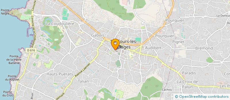 localisation de l'entreprise MADAME FANNY CHEVAL à SIX-FOURS-LES-PLAGES