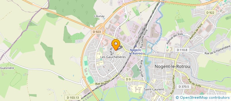localisation de l'entreprise MADAME FANNY CHEVALIER à NOGENT-LE-ROTROU