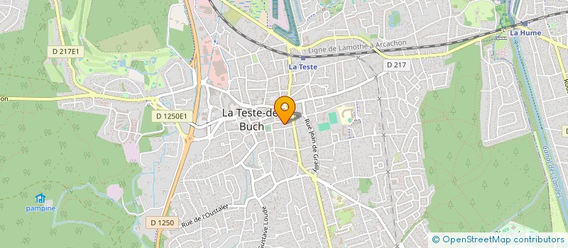 localisation de l'entreprise MADAME FANNY CHOLET à LA TESTE-DE-BUCH