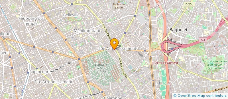 localisation de l'entreprise MADAME FANNY CHOTEL  PARIS