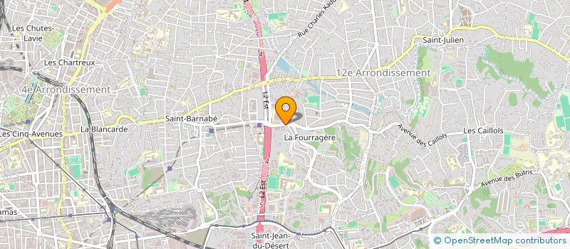 localisation de l'entreprise MADAME FANNY CLARETON  MARSEILLE