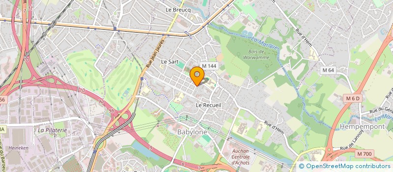 localisation de l'entreprise MADAME FANNY CLAYE  VILLENEUVE-D'ASCQ