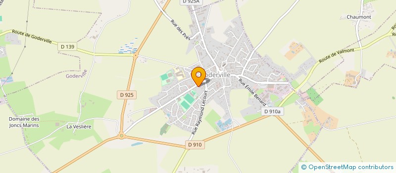 localisation de l'entreprise MADAME FANNY CLERC  GODERVILLE