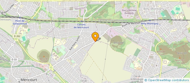 localisation de l'entreprise MADAME FANNY CLIN  MERICOURT