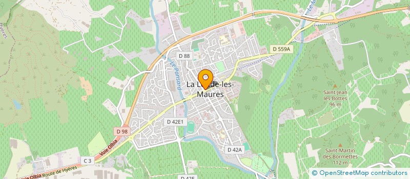 localisation de l'entreprise MADAME FANNY COHEN  LA LONDE-LES-MAURES