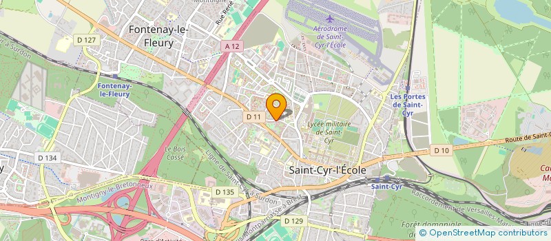 localisation de l'entreprise MADAME FANNY COHEN  SAINT-CYR-L'ECOLE