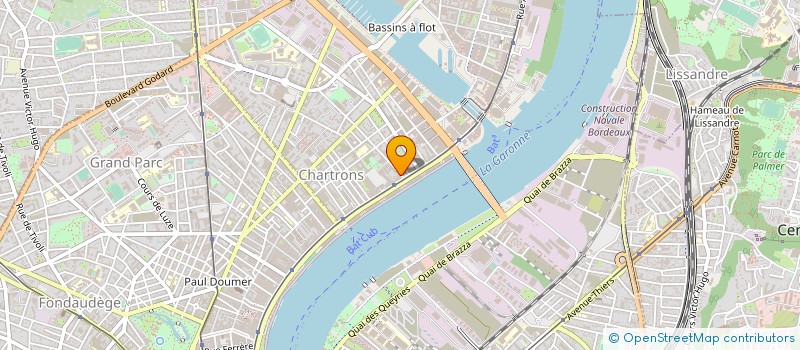 localisation de l'entreprise MADAME FANNY COIG  BORDEAUX