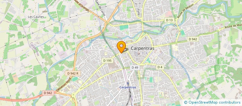 localisation de l'entreprise MADAME FANNY COLLION à CARPENTRAS