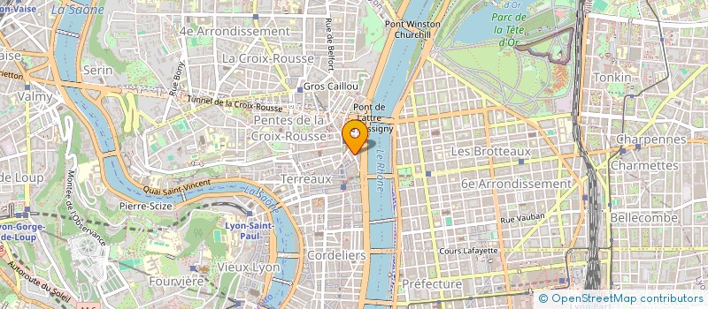 localisation de l'entreprise MADAME FANNY CONET à LYON