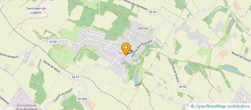 localisation de l'entreprise MADAME FANNY CONSTAN à MONS