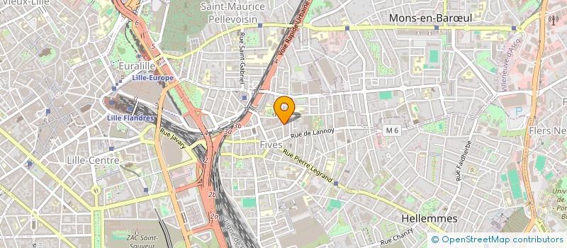 localisation de l'entreprise MADAME FANNY CORDENIER à LILLE