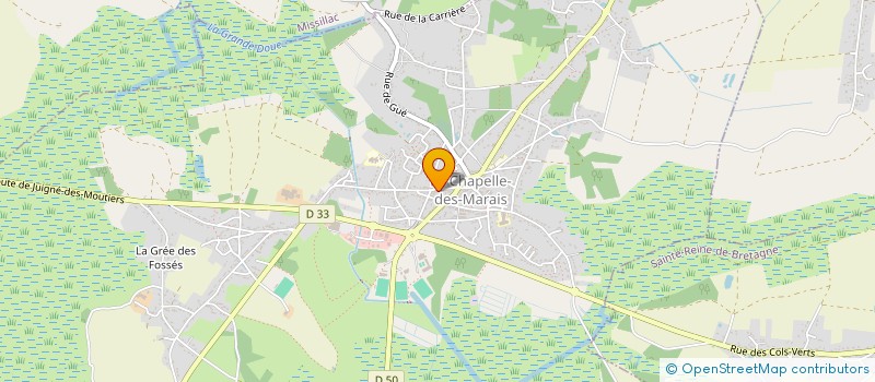 localisation de l'entreprise MADAME FANNY COTTINEAU  ASSERAC