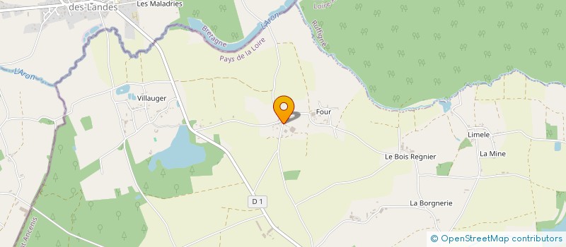 localisation de l'entreprise MADAME FANNY COUSINEAU à SION-LES-MINES