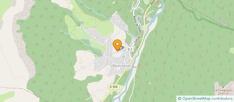 localisation de l'entreprise MADAME FANNY COUSSEMENT à BEAUVEZER