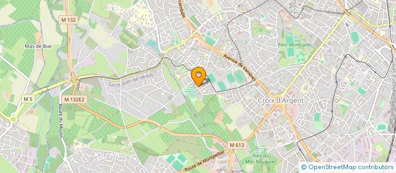localisation de l'entreprise MADAME FANNY COUTANT à MONTPELLIER