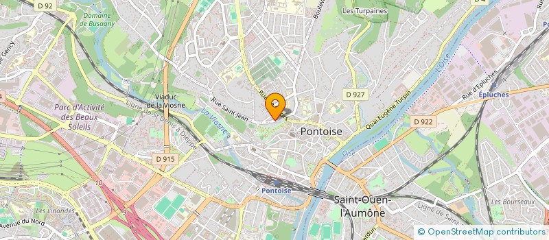 localisation de l'entreprise MADAME FANNY COUTURIER  PONTOISE