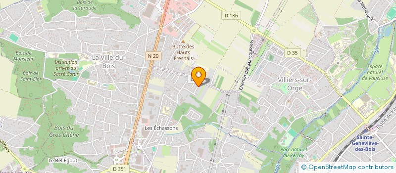 localisation de l'entreprise MADAME FANNY CROU à LONGPONT-SUR-ORGE