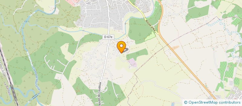 localisation de l'entreprise MADAME FANNY CROUZET  LAMBESC