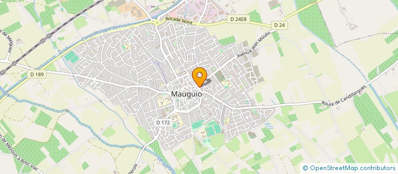 localisation de l'entreprise MADAME FANNY CRUEISE  MAUGUIO