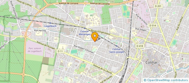 localisation de l'entreprise MADAME FANNY CUNIN  EGUISHEIM