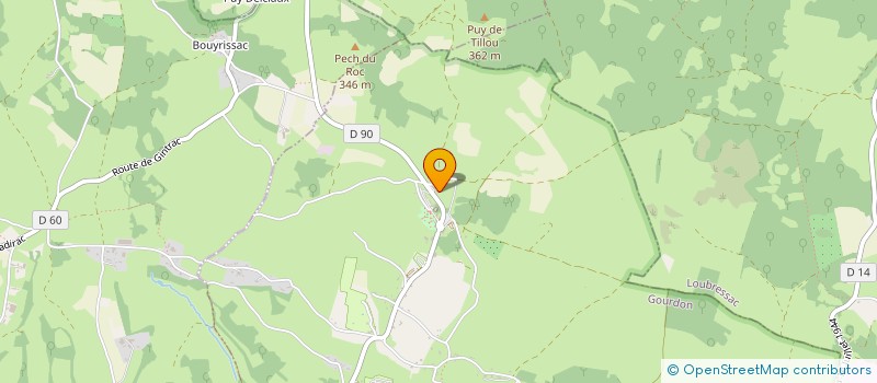 localisation de l'entreprise MADAME FANNY DA FONSECA  PADIRAC